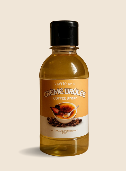 Crème Brûlée Syrup